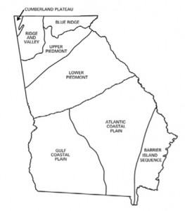 Georgia eco-regions