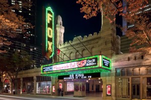 Fox Theatre, night